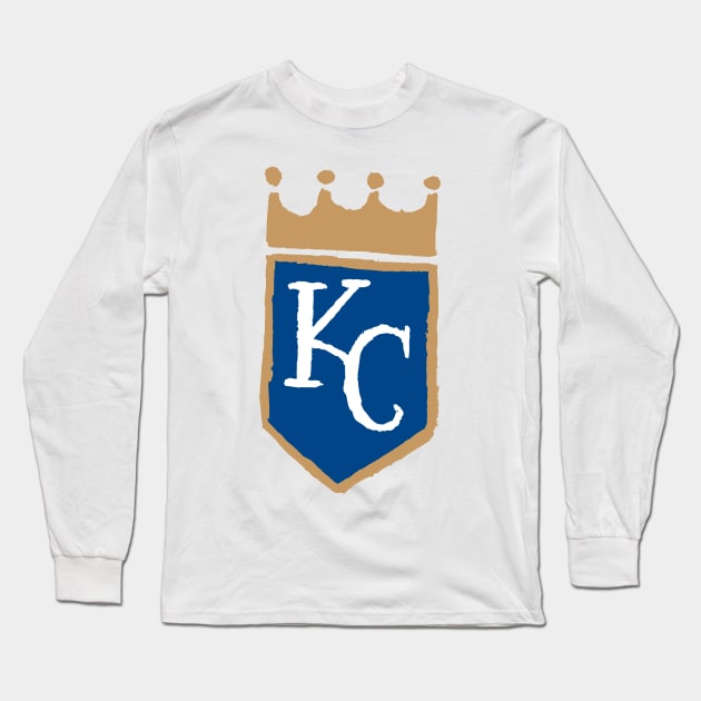 Kansas City Royaaaals 03 Long Sleeve T-Shirt by Very Simple Graph